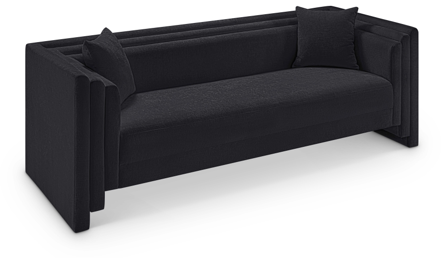 Everett 88.5" Chenille Fabric Upholstered Sofa