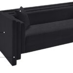 Everett 88.5" Chenille Fabric Upholstered Sofa