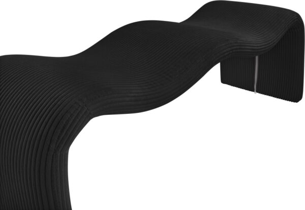 Willow Corduroy Fabric Upholstered Bench
