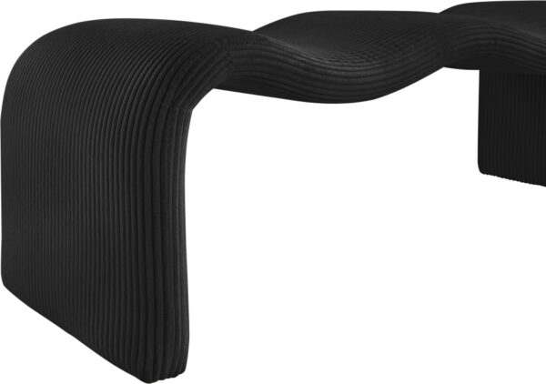 Willow Corduroy Fabric Upholstered Bench