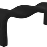 Willow Corduroy Fabric Upholstered Bench