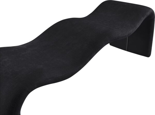 Willow Chenille Fabric Upholstered Bench