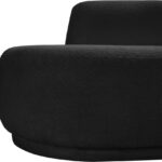 Argyle Teddy Fabric Upholstered Chaise/Loveseat
