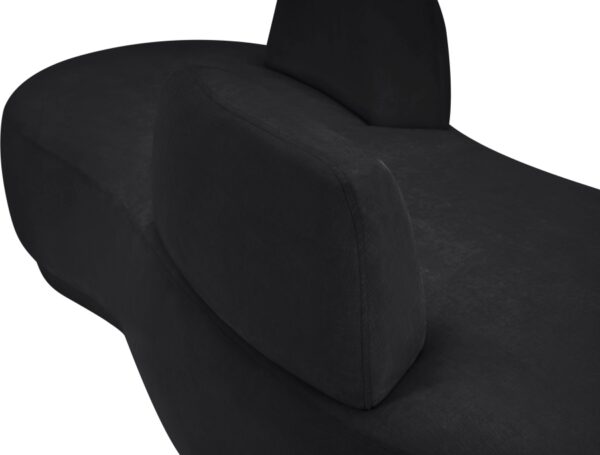 Argyle Chenille Fabric Upholstered Chaise/Loveseat
