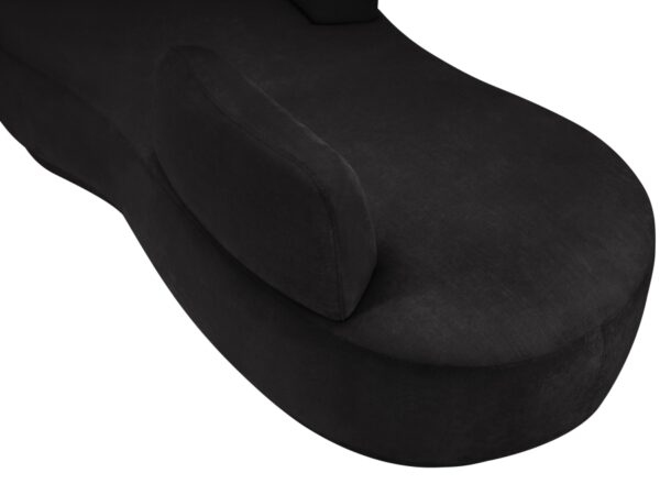 Argyle Chenille Fabric Upholstered Chaise/Loveseat