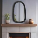 Auberge Alumnium Frame Mirror