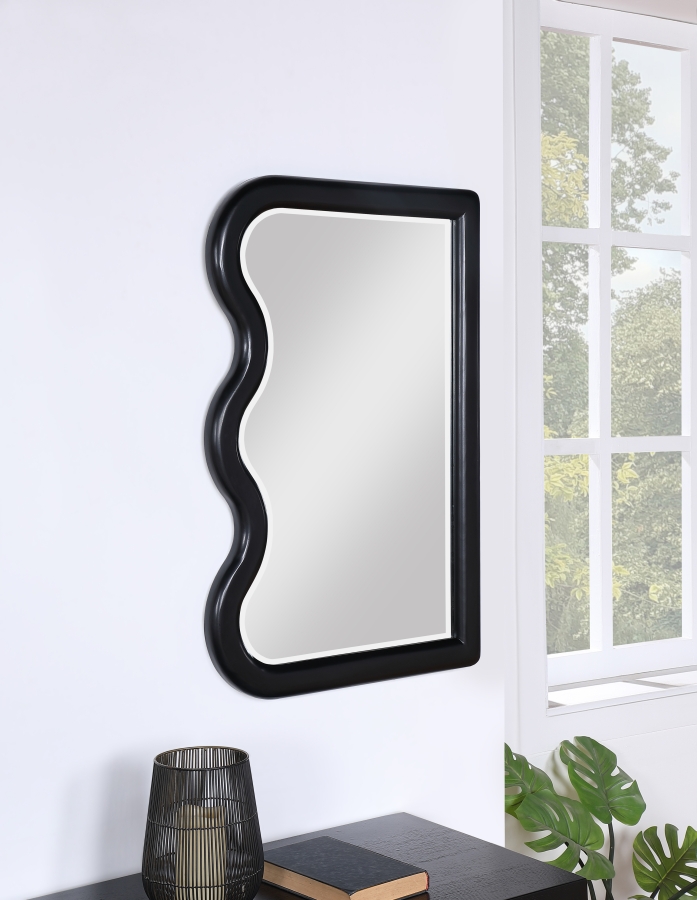 Winnie Poplar Wood Frame Mirror