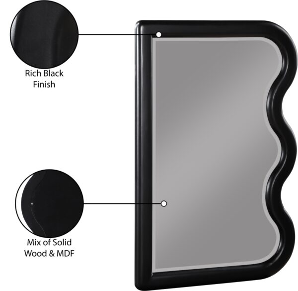 Winnie Poplar Wood Frame Mirror