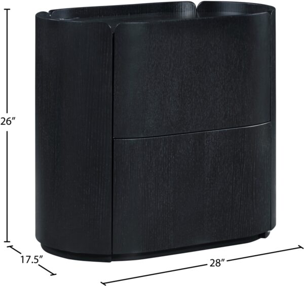 Everett Oak Veneer Night Stand