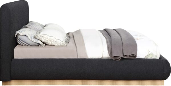 Rigby Boucle Fabric Upholstered Bed