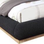 Rigby Boucle Fabric Upholstered Bed