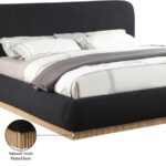 Rigby Boucle Fabric Upholstered Bed