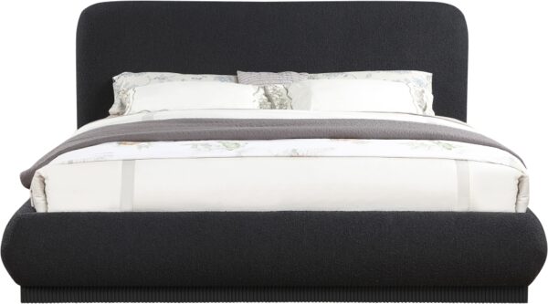 Rigby Boucle Fabric Upholstered Bed