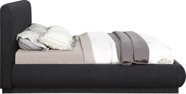 Rigby Boucle Fabric Upholstered Bed