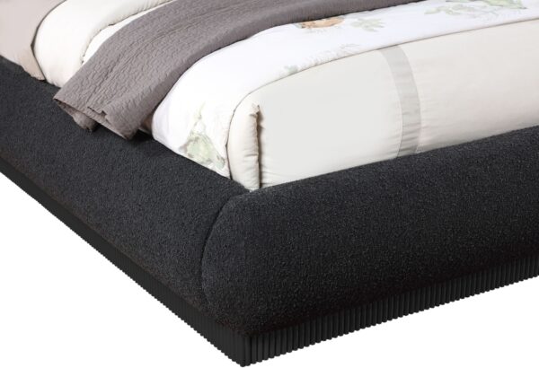 Rigby Boucle Fabric Upholstered Bed