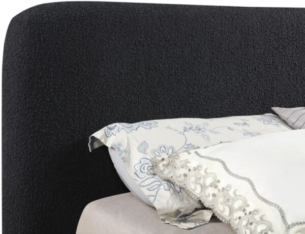 Rigby Boucle Fabric Upholstered Bed