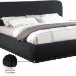 Rigby Boucle Fabric Upholstered Bed