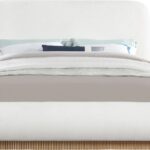 Rigby Linen Textured Fabric Upholstered Bed