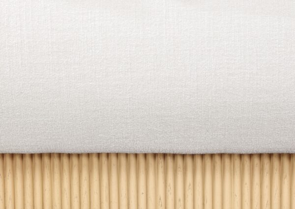Rigby Linen Textured Fabric Upholstered Bed