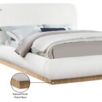 Rigby Linen Textured Fabric Upholstered Bed