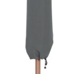 Fiji Water Resistant Fabric And Aluminum Patio Umbrella with Base Set