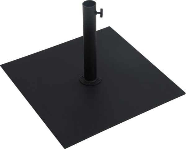 Fiji Water Resistant Fabric And Aluminum Patio Umbrella with Base Set