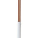 Fiji Water Resistant Fabric And Aluminum Patio Umbrella with Base Set