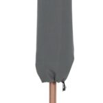 Fiji Water Resistant Fabric And Aluminum Patio Umbrella with Base Set