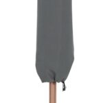 Fiji Water Resistant Fabric And Aluminum Patio Umbrella with Base Set