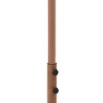 Fiji Water Resistant Fabric And Aluminum Patio Umbrella with Base Set