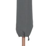 Fiji Water Resistant Fabric And Aluminum Patio Umbrella with Base Set
