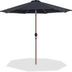 Fiji Water Resistant Fabric And Aluminum Patio Umbrella
