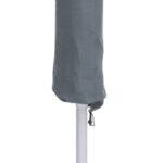 Fiji Water Resistant Fabric And Aluminum Patio Umbrella with Base Set