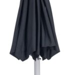 Fiji Water Resistant Fabric And Aluminum Patio Umbrella with Base Set