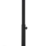 Fiji Water Resistant Fabric And Aluminum Patio Umbrella with Base Set