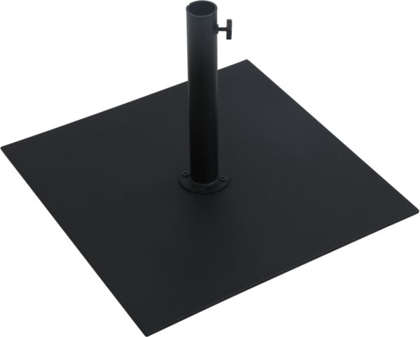 Fiji Water Resistant Fabric And Aluminum Patio Umbrella with Base Set