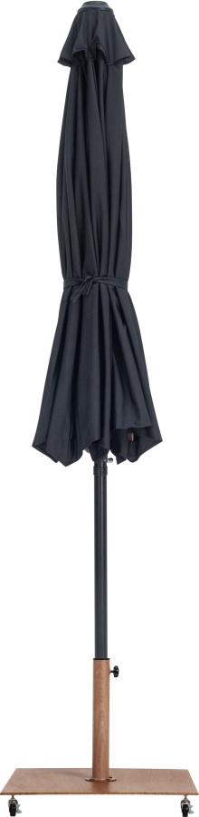Fiji Water Resistant Fabric And Aluminum Patio Umbrella with Base Set