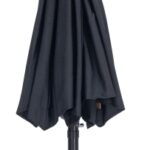 Fiji Water Resistant Fabric And Aluminum Patio Umbrella with Base Set