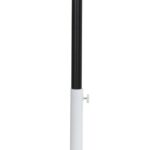 Fiji Water Resistant Fabric And Aluminum Patio Umbrella with Base Set