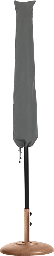 Fiji Water Resistant Fabric And Aluminum Patio Umbrella with Base Set