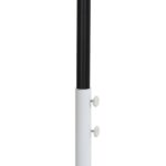 Fiji Water Resistant Fabric And Aluminum Patio Umbrella with Base Set