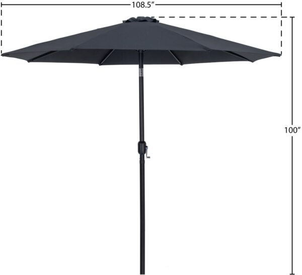 Fiji Water Resistant Fabric And Aluminum Patio Umbrella