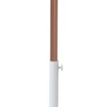 Amalfi Water Resistant Fabric And Aluminum Patio Umbrella with Base Set