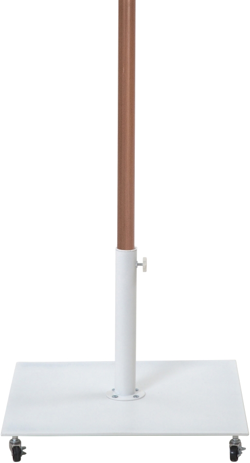Amalfi Water Resistant Fabric And Aluminum Patio Umbrella with Base Set