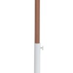 Amalfi Water Resistant Fabric And Aluminum Patio Umbrella with Base Set