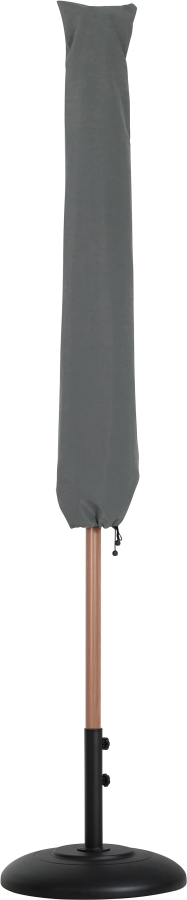 Amalfi Water Resistant Fabric And Aluminum Patio Umbrella with Base Set