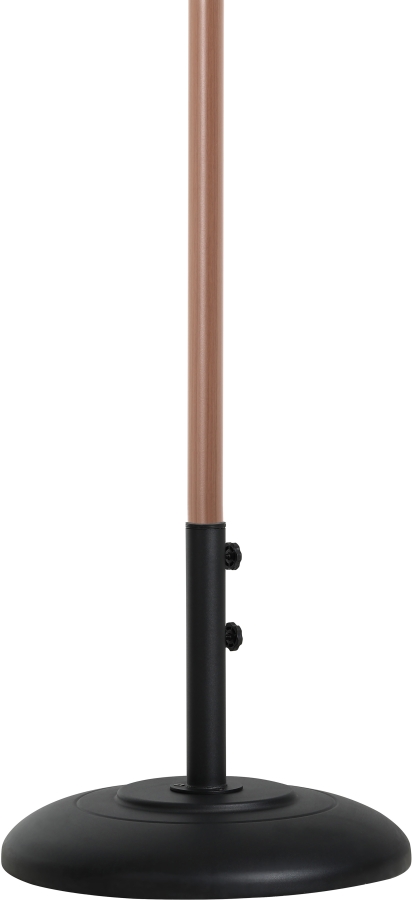 Amalfi Water Resistant Fabric And Aluminum Patio Umbrella with Base Set