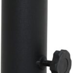 Amalfi Water Resistant Fabric And Aluminum Patio Umbrella with Base Set