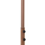 Amalfi Water Resistant Fabric And Aluminum Patio Umbrella with Base Set