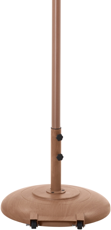 Amalfi Water Resistant Fabric And Aluminum Patio Umbrella with Base Set